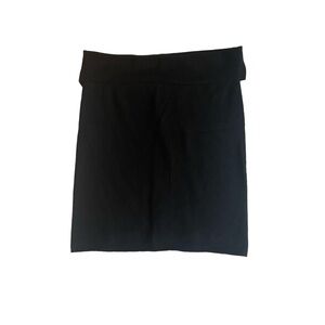 Donna Karan Black Cashmere Skirt